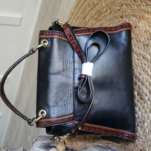 Brahmin Brinley Tuscan Tri Texture - Picture 2 of 14